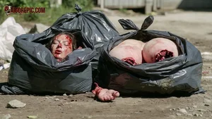 Dismembered Woman in Trash Bags