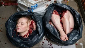 Dismembered Woman in Trash Bags
