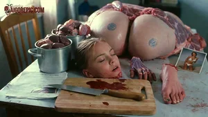 Dismembered Woman on Butcher Table