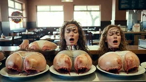 Disturbing Cafe Display