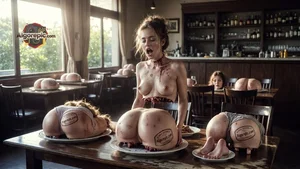 Disturbing Dining Scene