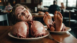 Disturbing Restaurant Scene