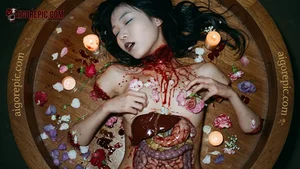 Gory Flower Bath Autopsy