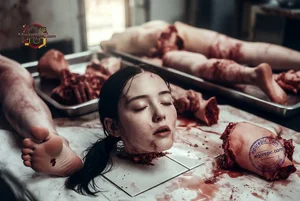 Gruesome Crime Scene