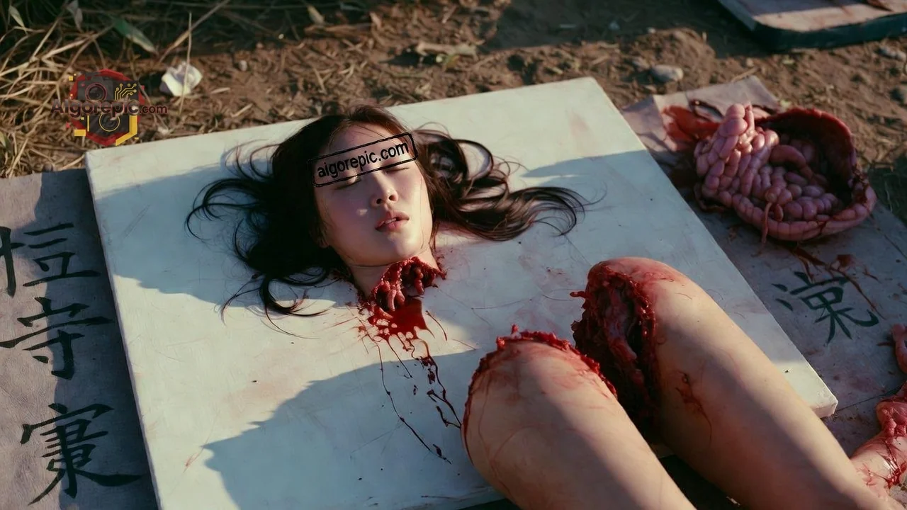 Gruesome Crime Scene - AI Generated Horror