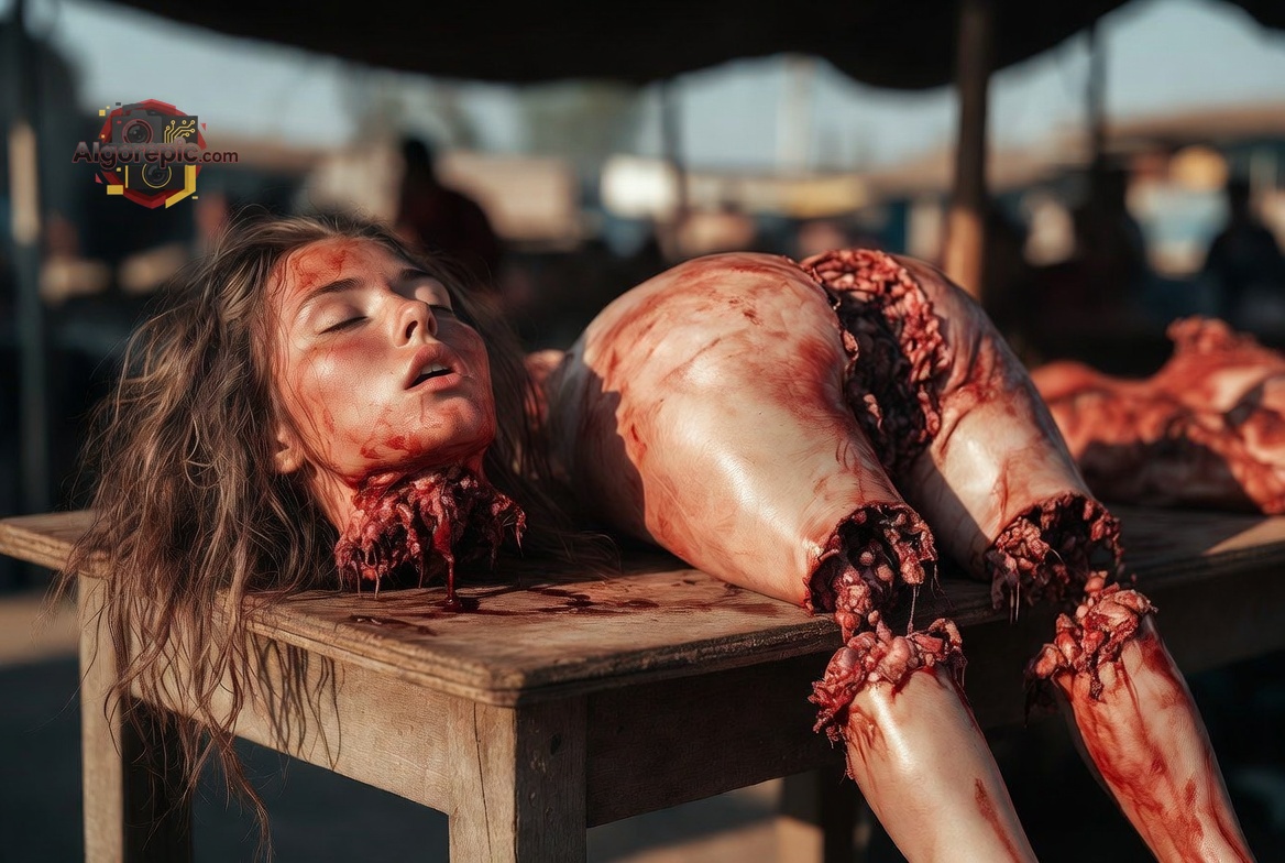 Gruesome Dismembered Body - AI Generated Horror