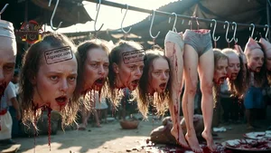 Gruesome Hanging Display