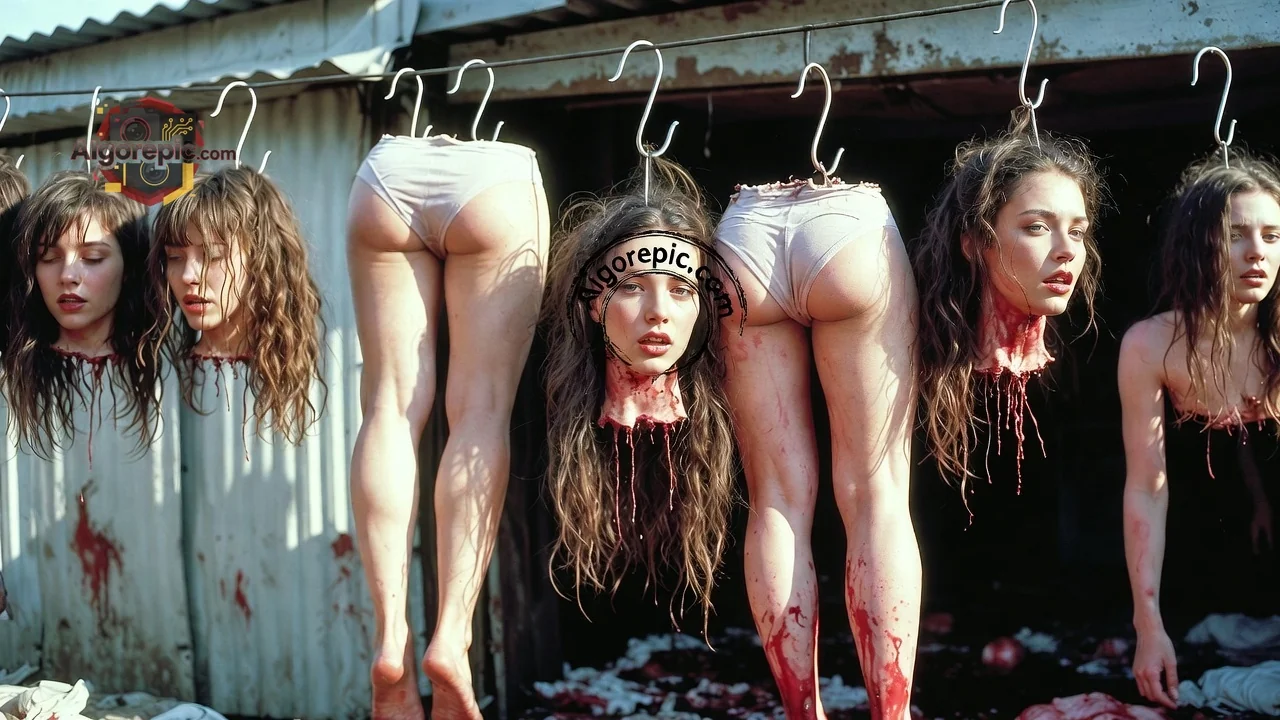 Gruesome Hanging Scene - AI Generated Horror