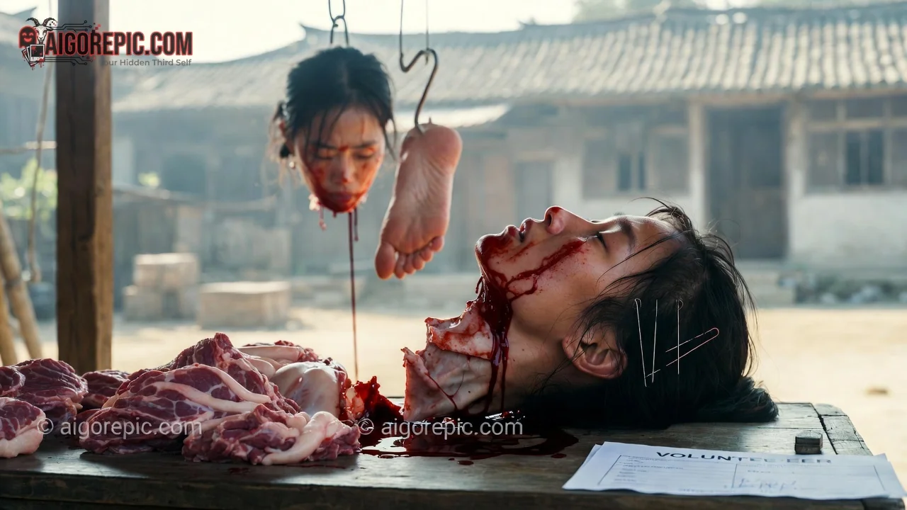 Gruesome Hanging Scene - AI Generated Horror