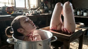 Gruesome Kitchen Scene