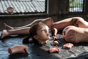 Gruesome Scene of Dismemberment