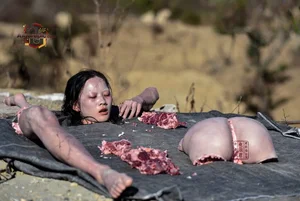 Gruesome Scene of Dismemberment