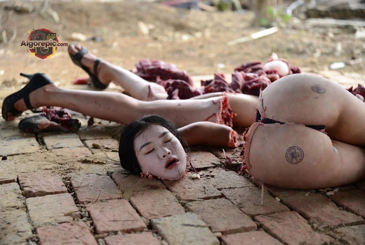 Gruesome Scene of Violence - AI Generated Horror