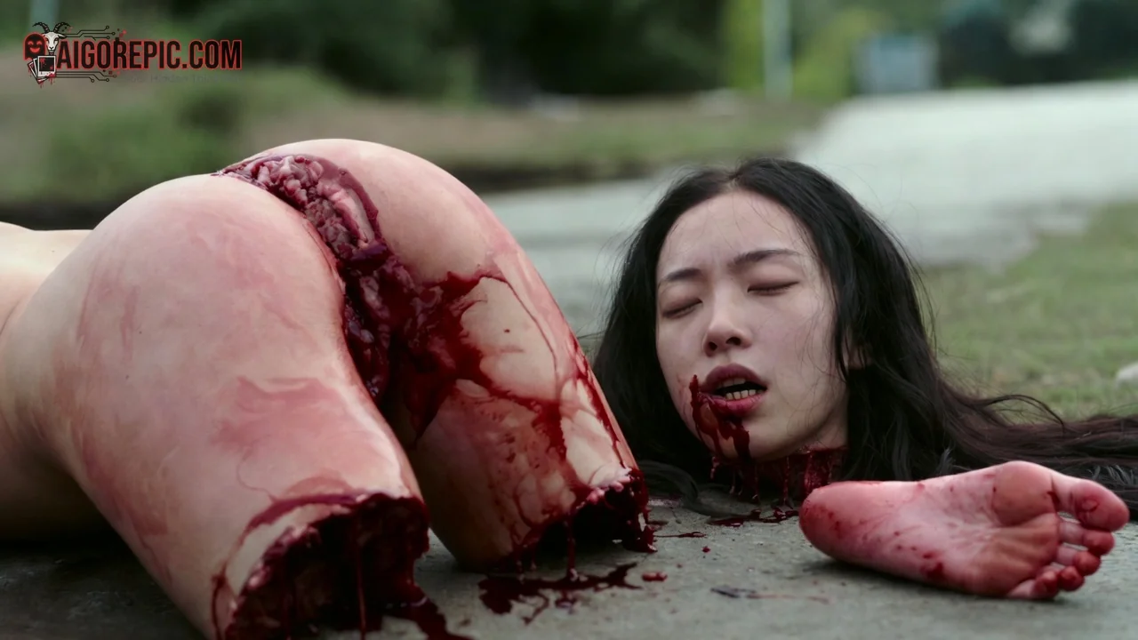 Gruesome Scene of Violence - AI Generated Horror