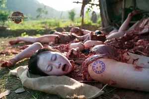 Gruesome Scene of Violence