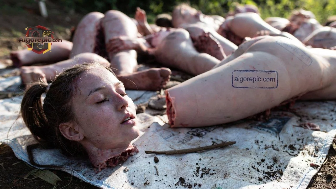 Gruesome Scene of Violence - AI Generated Horror