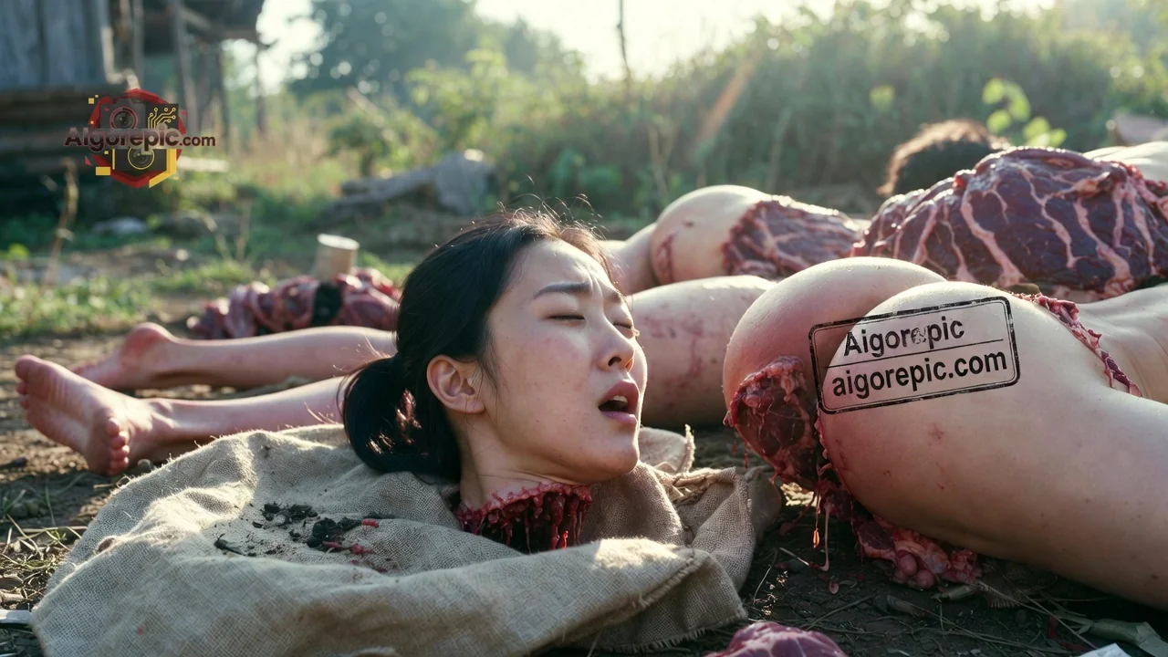 Gruesome Scene of Violence - AI Generated Horror