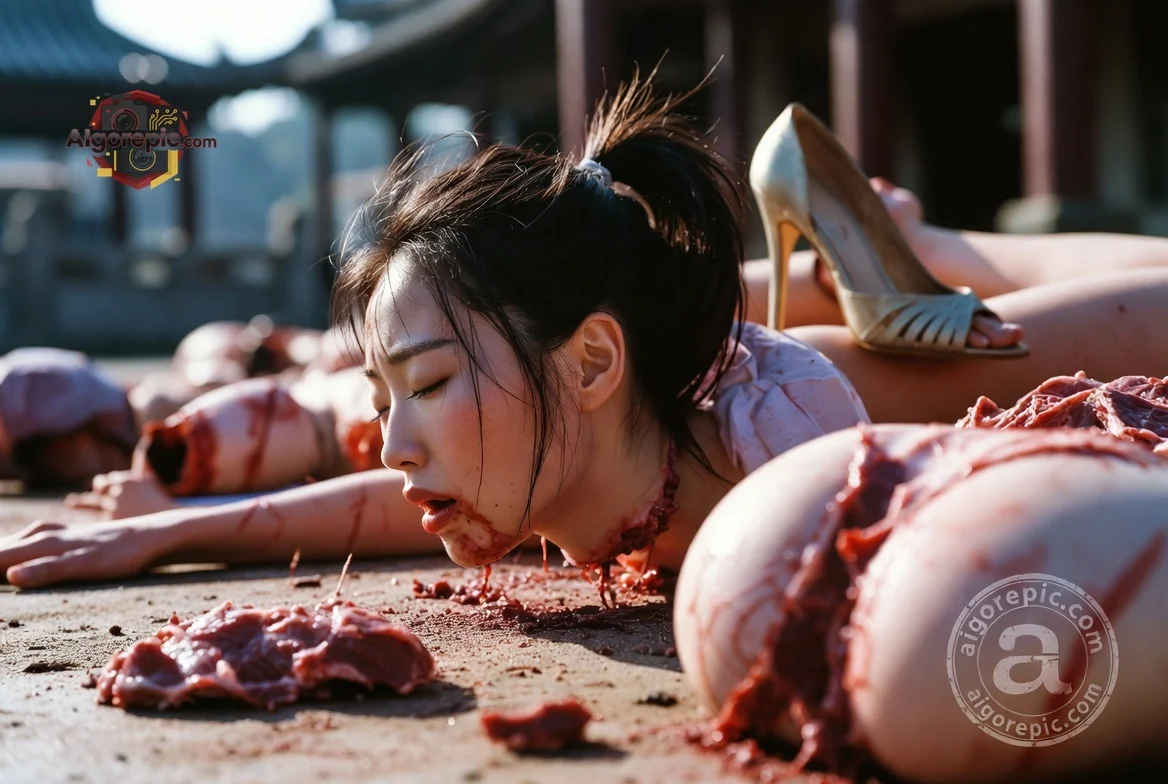 Gruesome Scene of Violence - AI Generated Horror