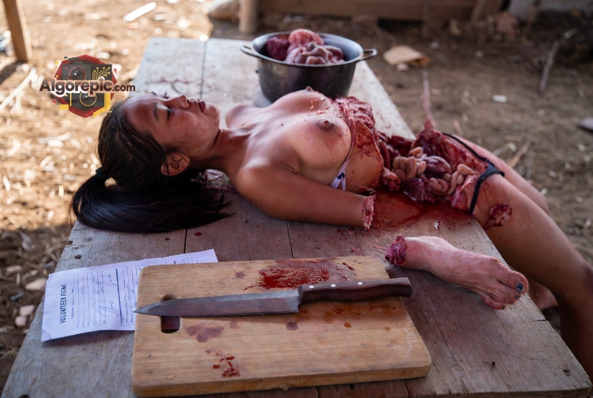 Gruesome Scene of Violence - AI Generated Horror