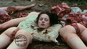 Gruesome Scene with Corpse