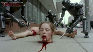 Robots Murder Young Woman