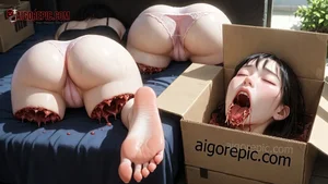 Surreal Body Parts Scene