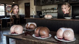 Surreal Cafe Display