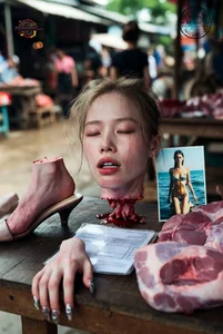 Surreal Market Display