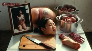 Voluntary Human Meat Display