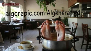Bloody Feet in Soup Pot