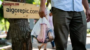 Man Carrying Severed Feet