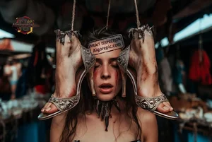 Meat Inspection Surreal Portrait