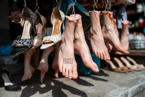 Severed Feet Display