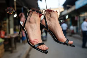 Severed Feet in Heels