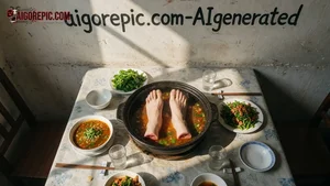 Severed Feet in Hot Pot