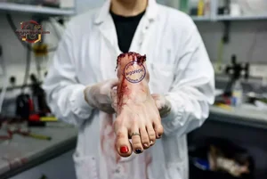 Severed Foot in Lab