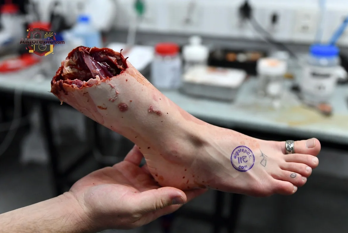 Severed Human Foot - AI Generated Horror