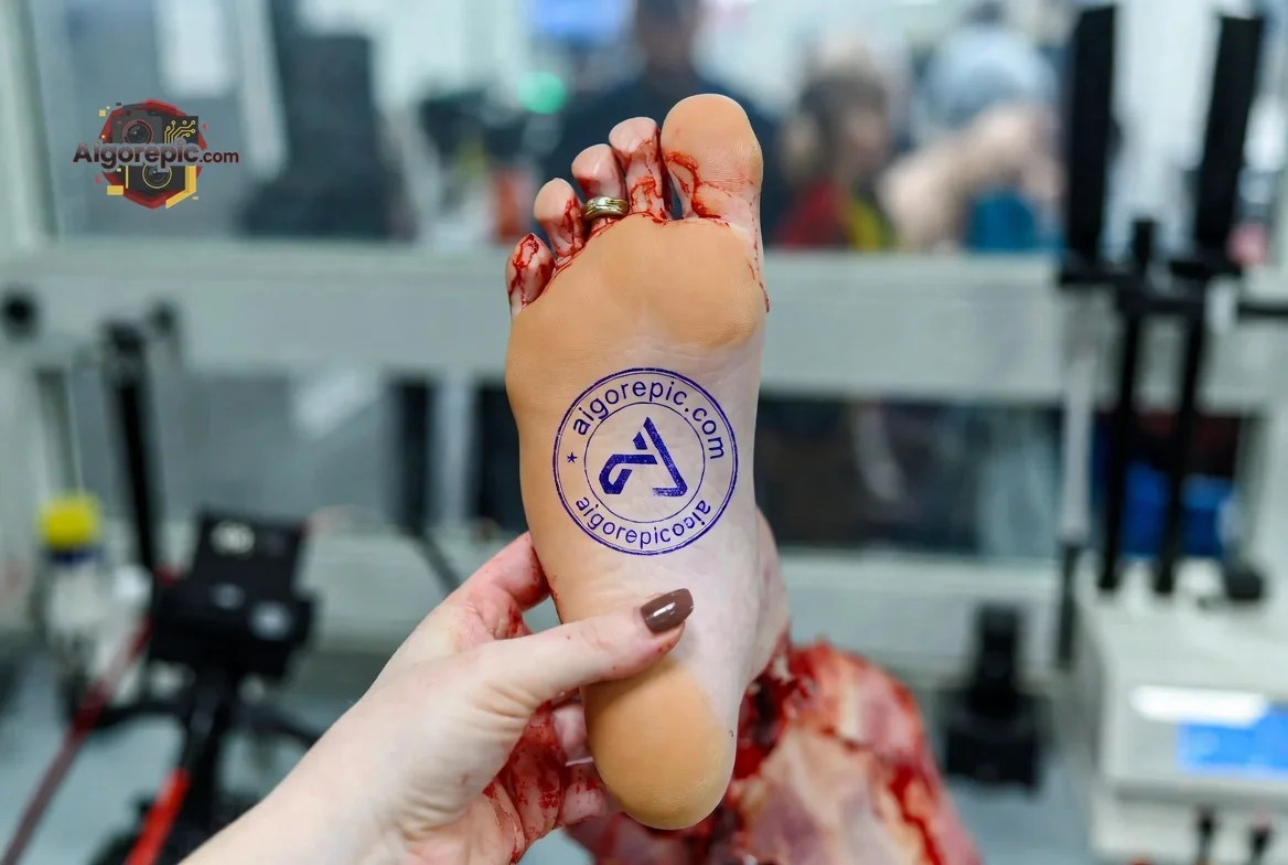 Severed Human Foot - AI Generated Horror