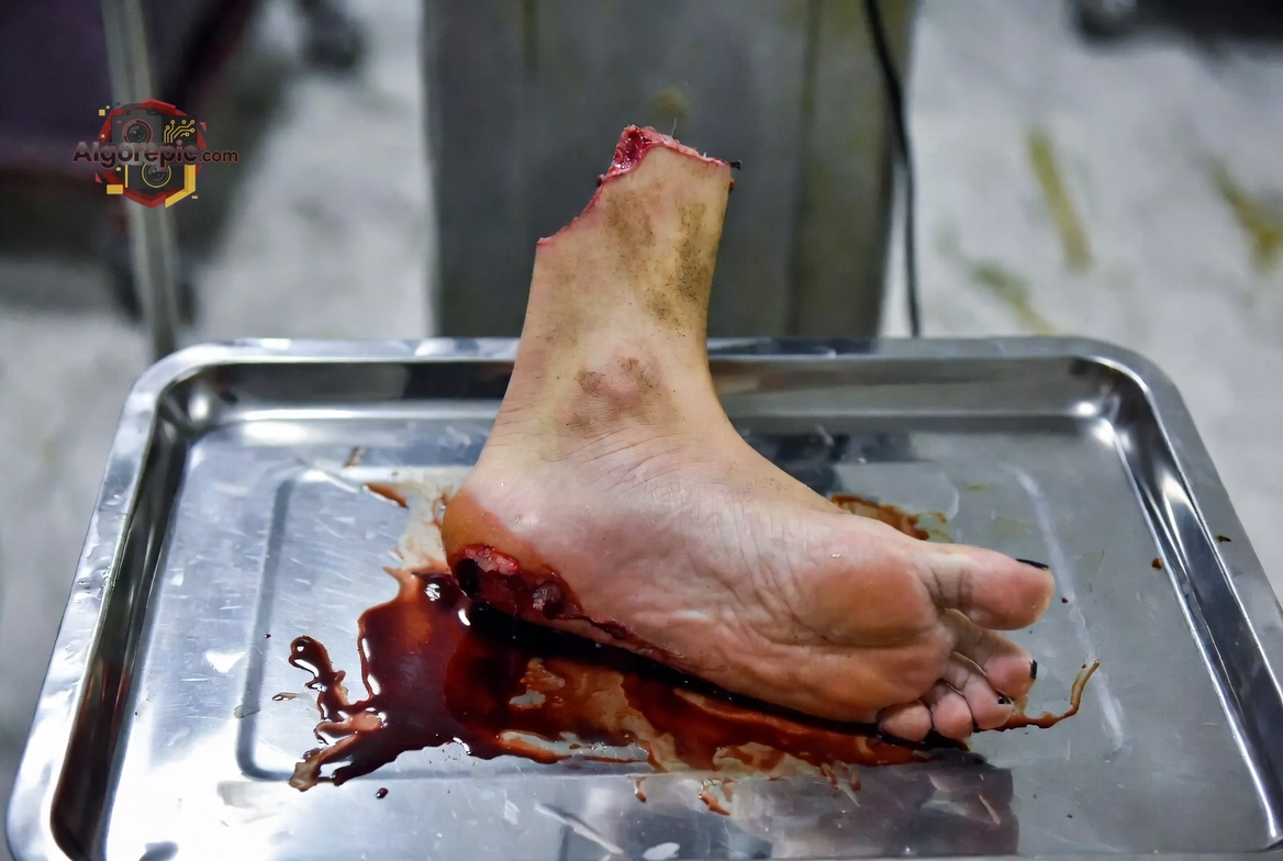 Severed Human Foot - AI Generated Horror