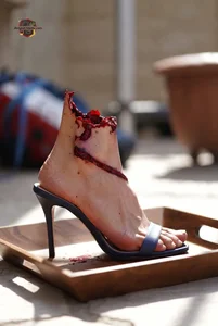 Severed Leg in High Heel