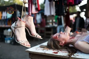 Severed Legs Display