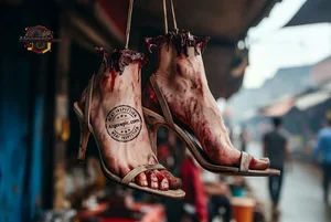 Severed Legs in Heels