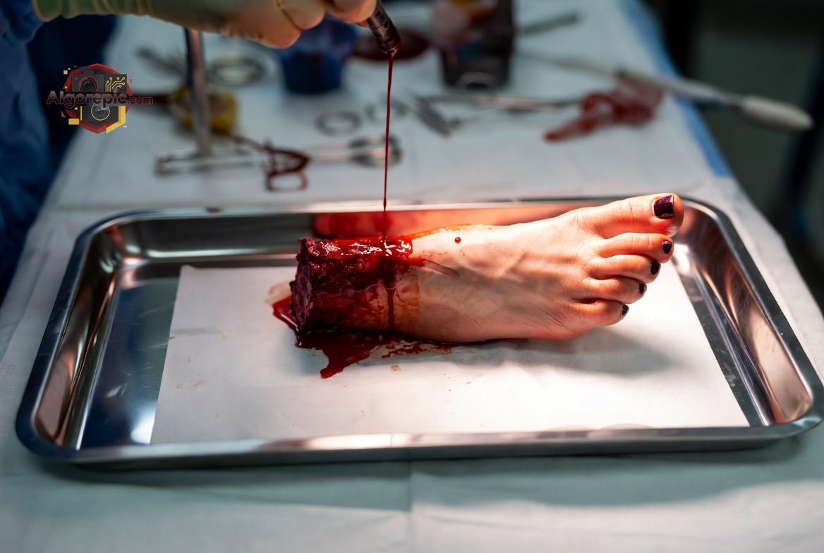 Surgical Procedure on Foot - AI Generated Horror