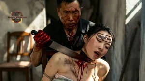 Bloody Knife Attack Scene
