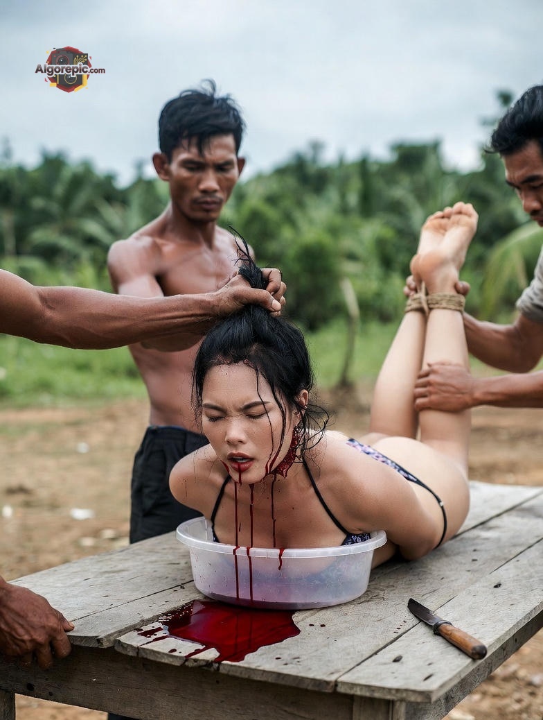 Bloody Ritual Scene - AI Generated Horror