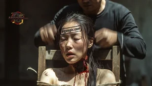 Bound Woman in Distress