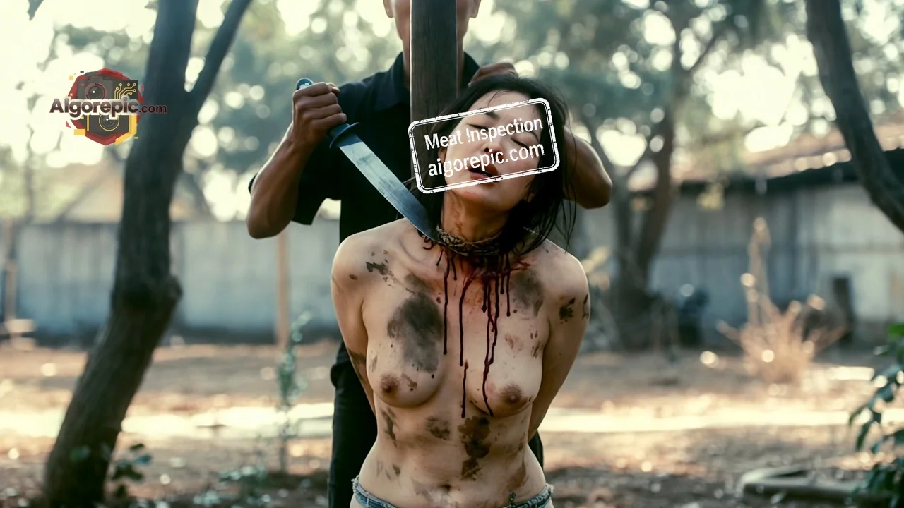 Brutal Execution Scene - AI Generated Horror