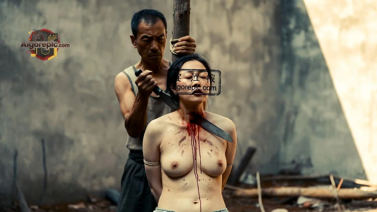 Brutal Execution Scene - AI Generated Horror