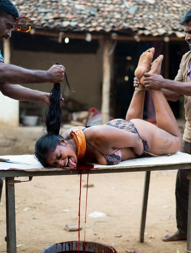 Brutal Punishment Scene - AI Generated Horror