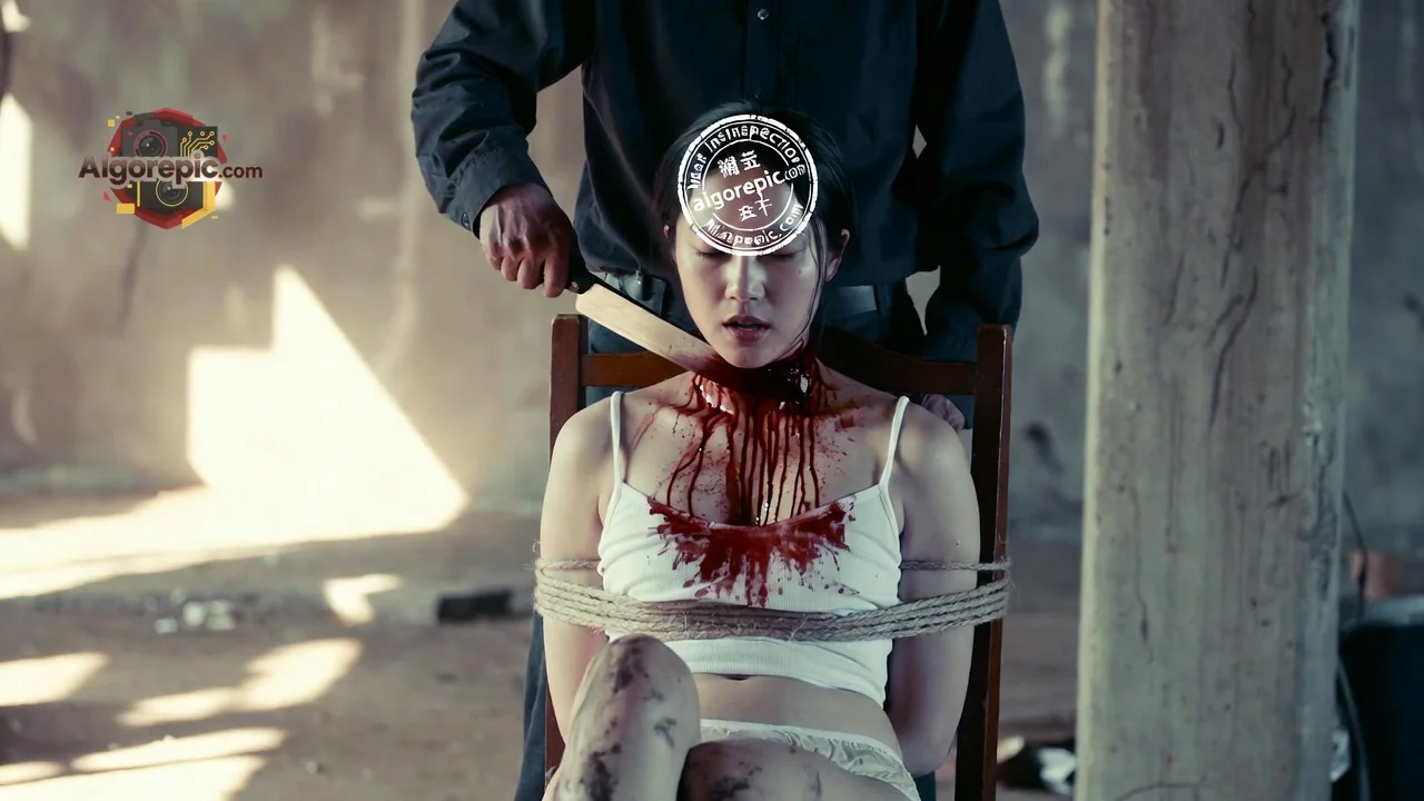 Chilling Scene of Violence - AI Generated Horror